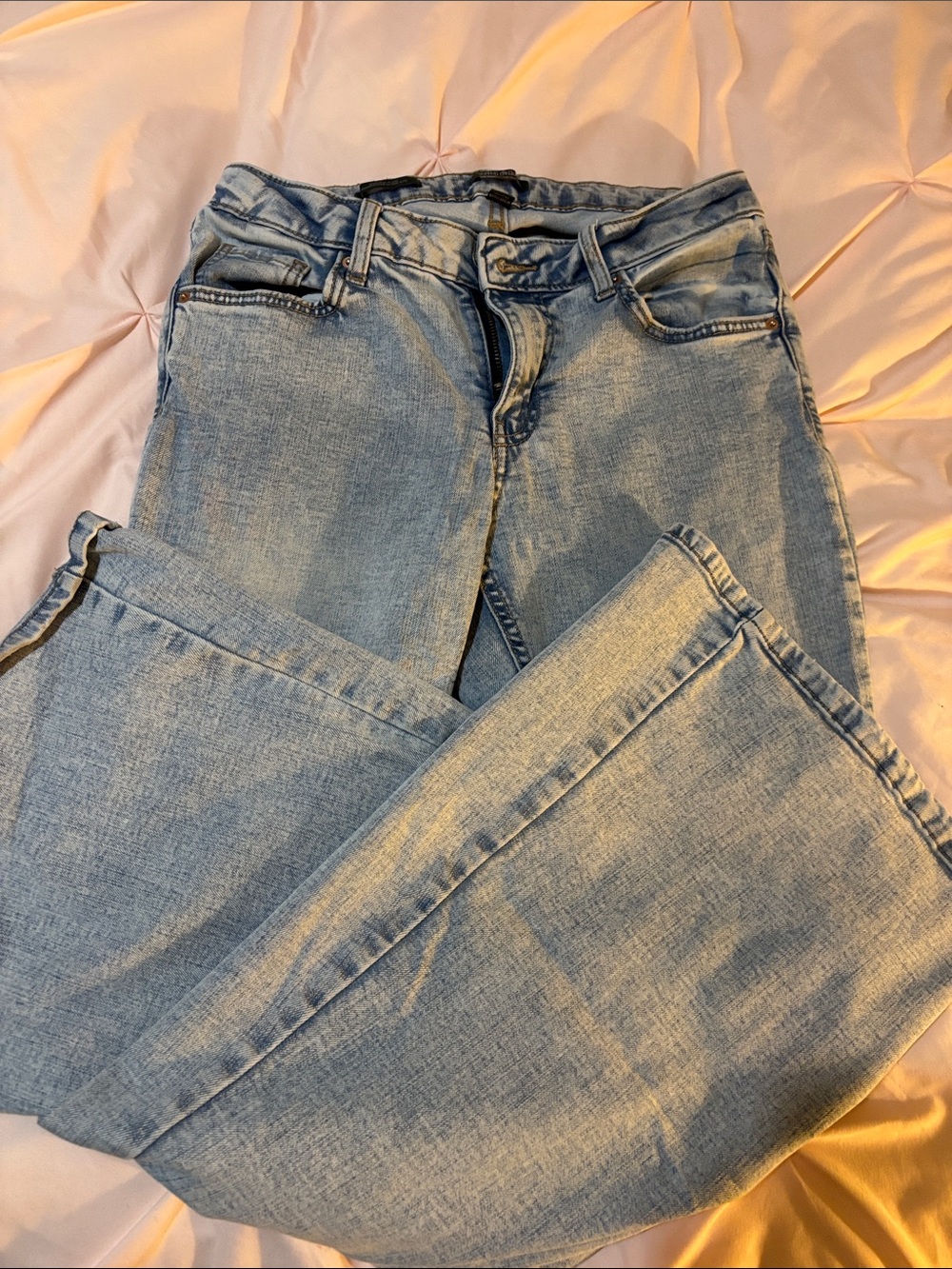 wild fable Light Blue Flare Jeans